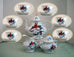 Catherine Porcelain Tea Cup and Saucer Set of 2 - Christmas Santa-Roses And Teacups