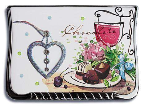 Chocolate Compact Mirror Perfect for Favors and Gifts!-Roses And Teacups