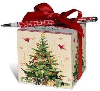 Christmas Tree Note Block with Pen
