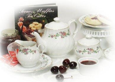 Clarabelle Floral Sugar And Creamer Set - Only 4 Left-Roses And Teacups