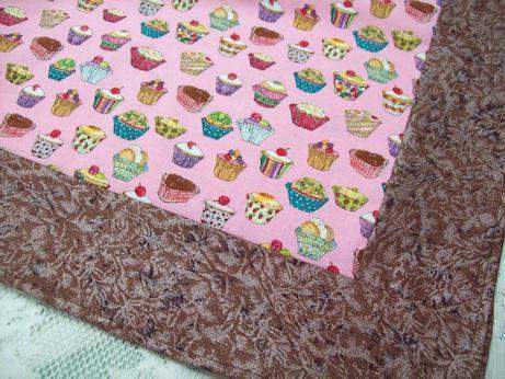 Cupcakes and Chocolate 40x40 Table Topper-Roses And Teacups