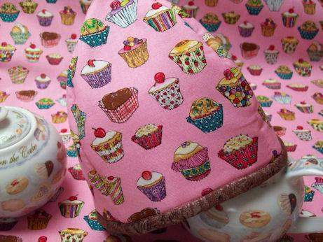 Cupcakes and Chocolate Tea Cup Cozy Cover-Roses And Teacups