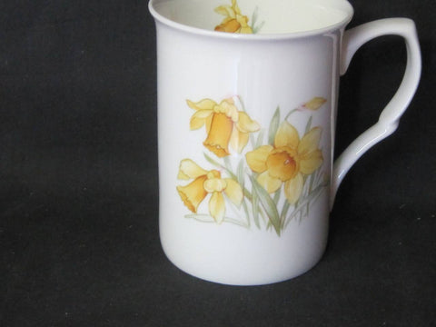 Daffodil English Bone China Mugs Set of 6