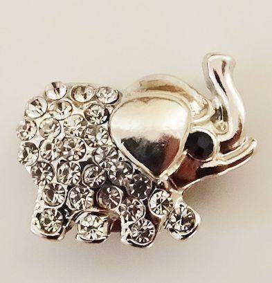 Dancing Elephant Snap Jewel-Roses And Teacups