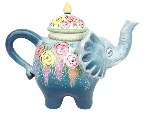 Elephant Handmade Ceramic Teapot
