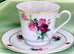 Elise Tea Cups (Teacups) and Saucers Set of 2 Choose from 30 Patterns