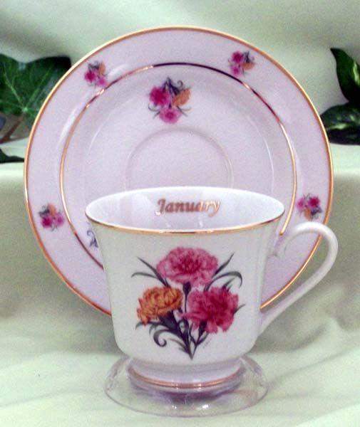 Flower of the Month Teacup - January-Roses And Teacups