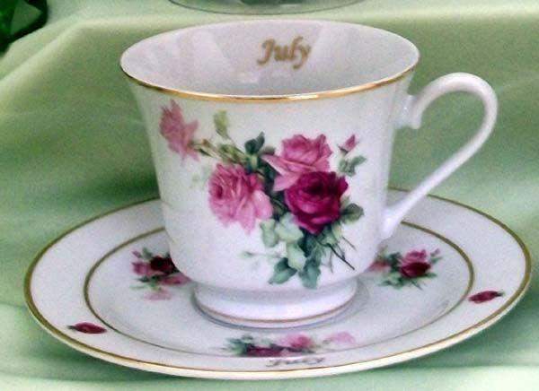Flower of the Month Teacup - July-Roses And Teacups