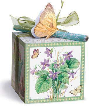 Garden in Bloom Note Paper Block with Pen