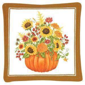 Gift Boxed Set of 4 Fall Pumpkin Spiced Mug and Tea Cup Mat-Roses And Teacups