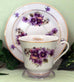 Girlfriend Personalized Porcelain Tea Cup (teacup) and Saucer-Roses And Teacups