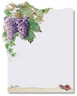 Grapes Sticky Notes Pad