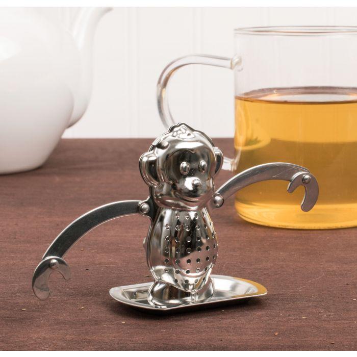 Hangin' Dunkin Monkey Tea Infuser-Roses And Teacups