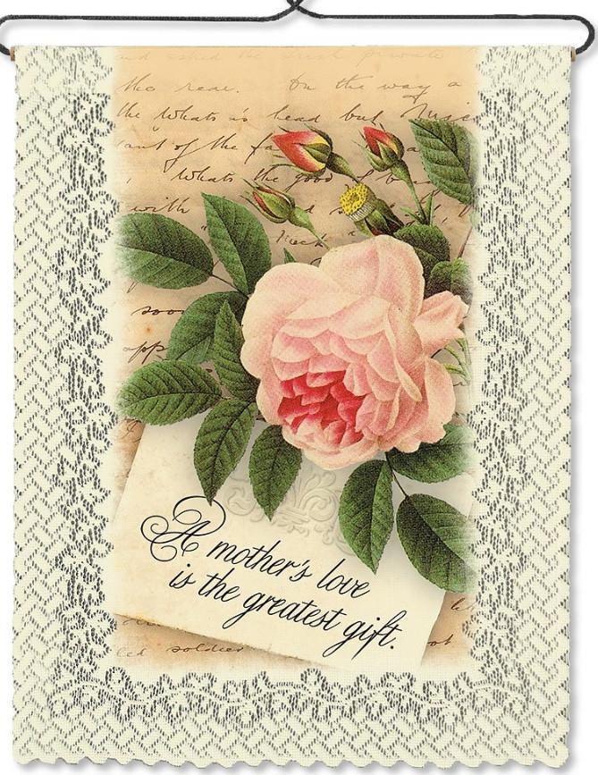Heritage Lace Inspirational Lace Wall Hangings A Mothers Love
