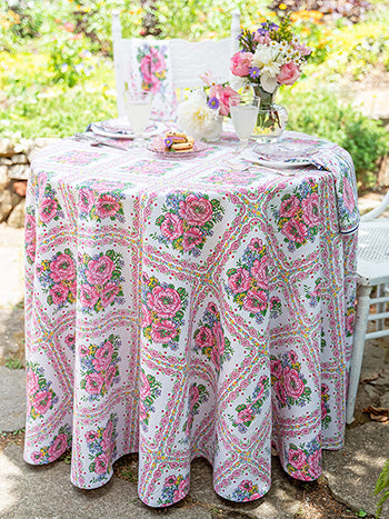 Hometown Round Tablecloth