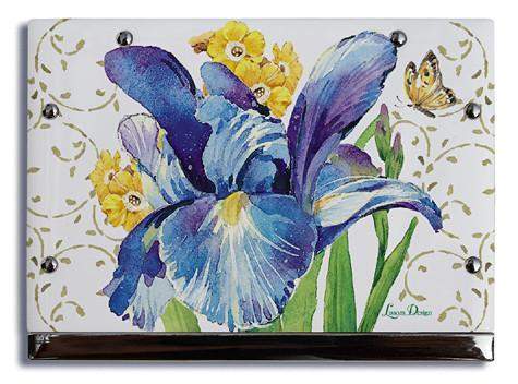 Iris Compact Mirror-Roses And Teacups