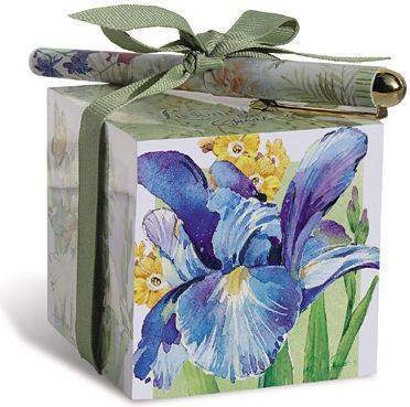 Iris Paper Note Block and Pen