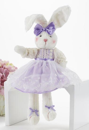 Lavender Lace Bunny 17 inches - Only 1 Available!