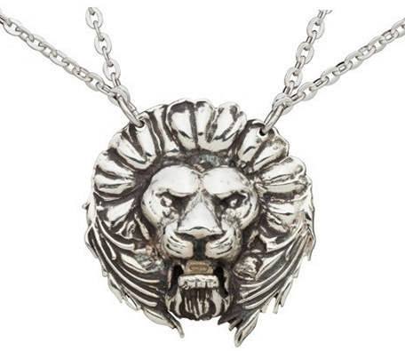 Lion Silver Spoon Creature Necklace