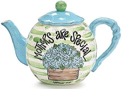Mothers Are Special Hydrangea Large Teapot - Rare Only 2!-Roses And Teacups