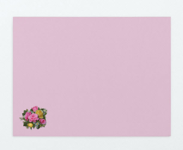 Country Roses Greeting Card Envelope Front