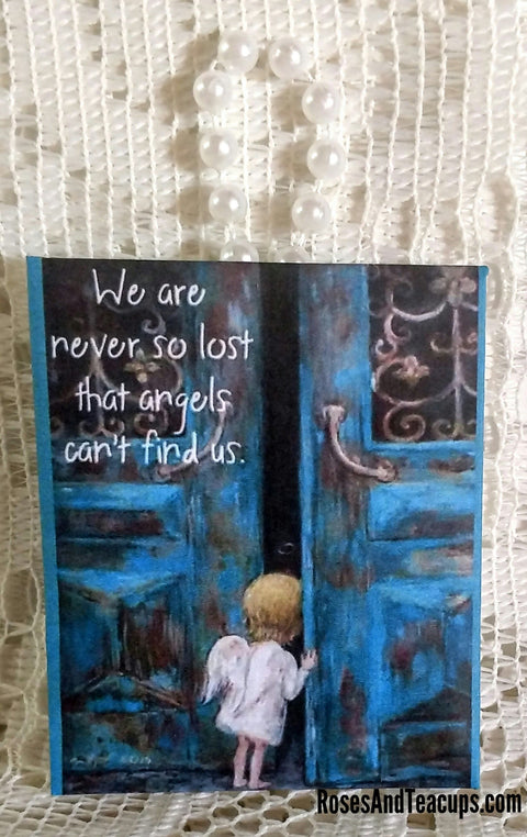 Our Never So Lost Angel Favor Lavender Sachets Set of 3 Gifts