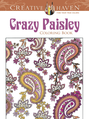 Paisley Tea Party Activity Coloring Book-Roses And Teacups