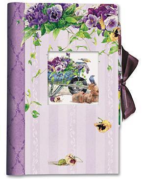 Pansy Hardcover Writing Journal