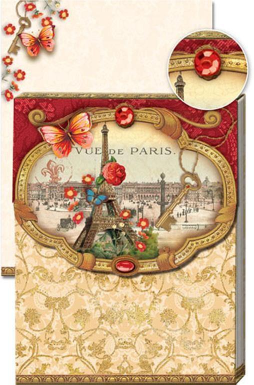 Paris - Mini Purse Notepad with Magnetic Closure