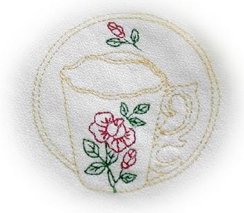 Personalized Bridal Wedding Cake Embroidered Tea Towels