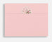 Pink Teapot Greeting Card Envelope Back