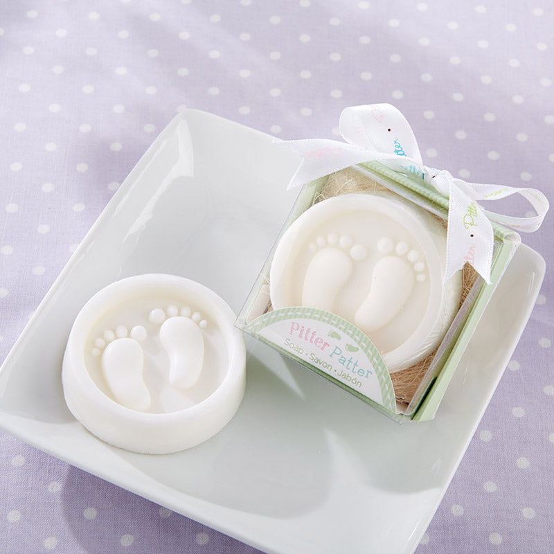Pitter Patter Baby Shower Soap Favors