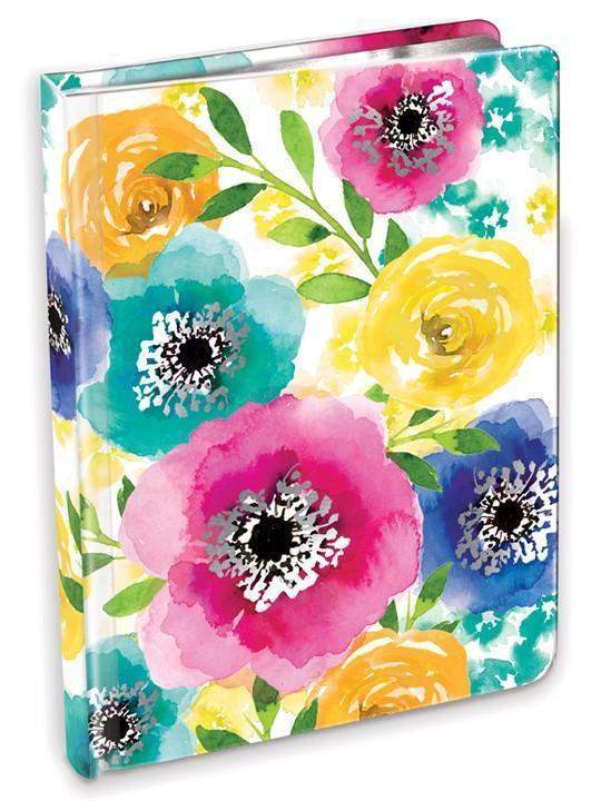 Poppy Rose Hardcover Writing Journal-Roses And Teacups
