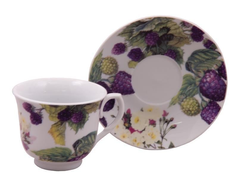 Purple Raspberry Discount Tea Cups and Saucers Case of 24 Cheap Priced for Events FREE Shipping!-Roses And Teacups