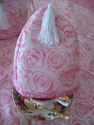 Roses Upon Roses Tea Cup Cozy Cover-Roses And Teacups