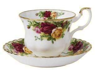 Old Country Roses Tea Cup and Saucer-Roses And Teacups