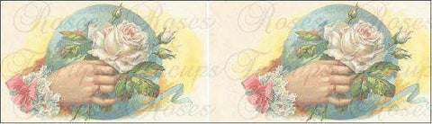 Set of 10 Quantity Bookmarks - Hand-Roses And Teacups