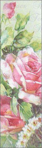 Set of 10 Quantity Bookmarks - Roses-Roses And Teacups