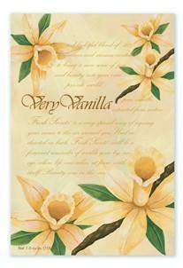 Set of 3 Very Vanilla Envelope Sachets