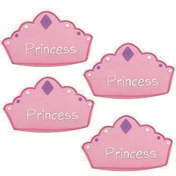 Set of 4 Large Princess Cookies Individually Wrapped