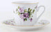 Set of 6 Lydia Bulk Fine Porcelain Teacups Discount 6 Tea Cups and 6 Saucers 24K Gold Trimmed!-Roses And Teacups