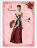 Set of 8 Victorian Valentine's Day Post Cards-Roses And Teacups