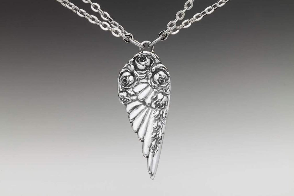 Silver Spoon Jewelry - Necklace - Angel Wing