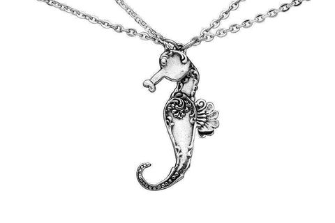 Silver Spoon Jewelry Seahorse Pendant Necklace