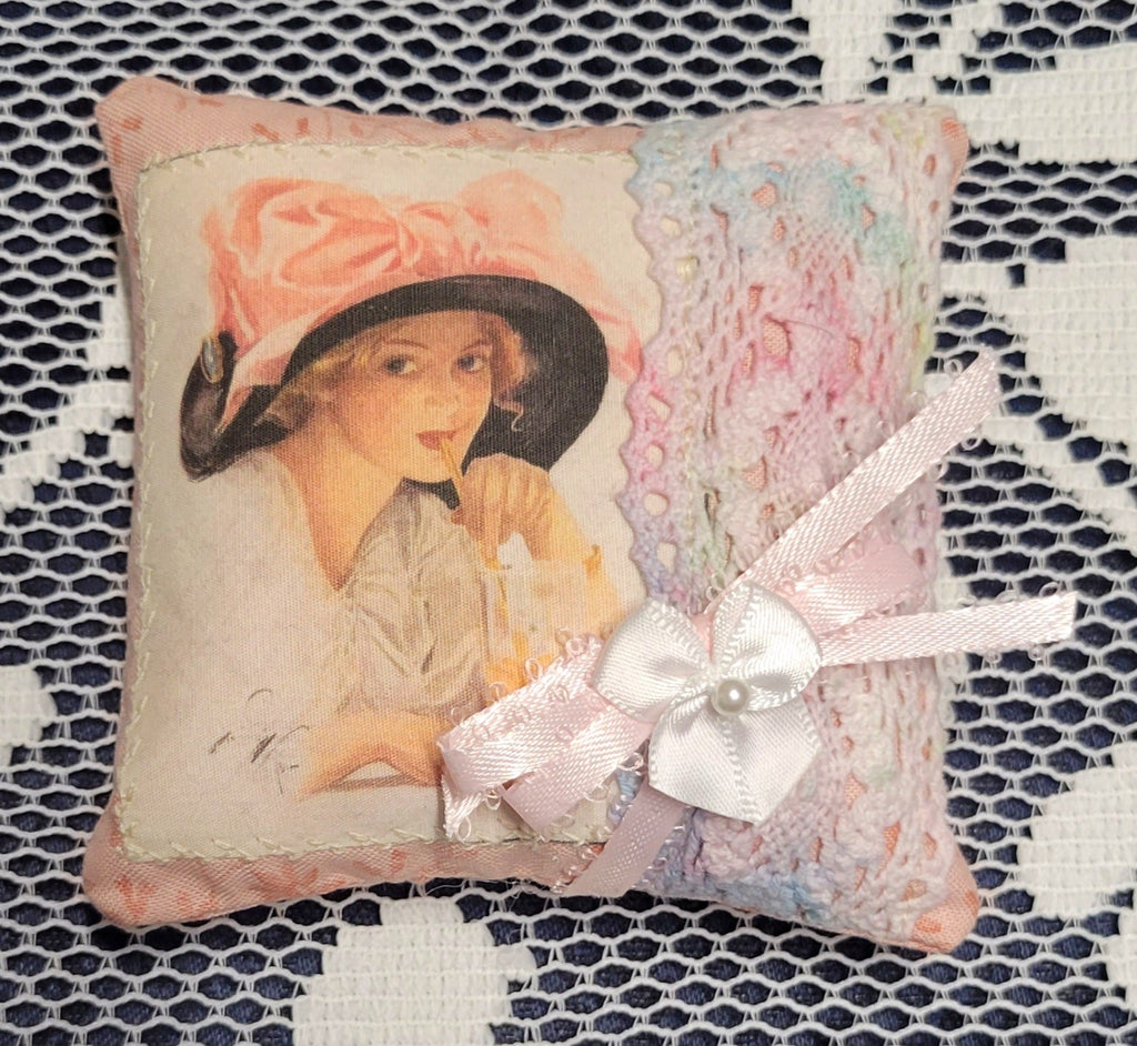 Sipping Sally Lavender Sachet - One of a Kind!-Roses And Teacups