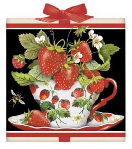 Strawberry Teacup (tea cup) Tea Box Favor