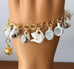 Tea Time Bracelet with Tea Cups and Teapots Silver or Gold-Roses And Teacups