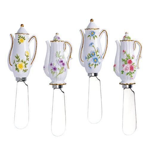 Tea Time Spreaders Set of 4