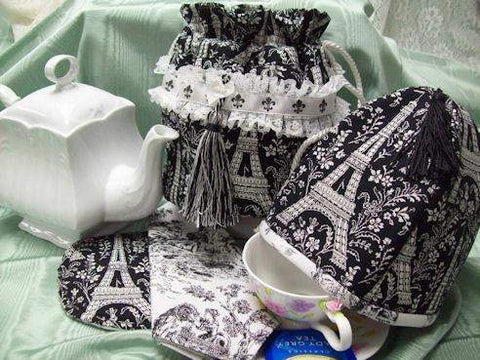 Tea in Paris Tea Cup Cozy Cover-Roses And Teacups