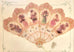 Victorian Fan Greeting Card Life's Special Gifts Ladies-Roses And Teacups